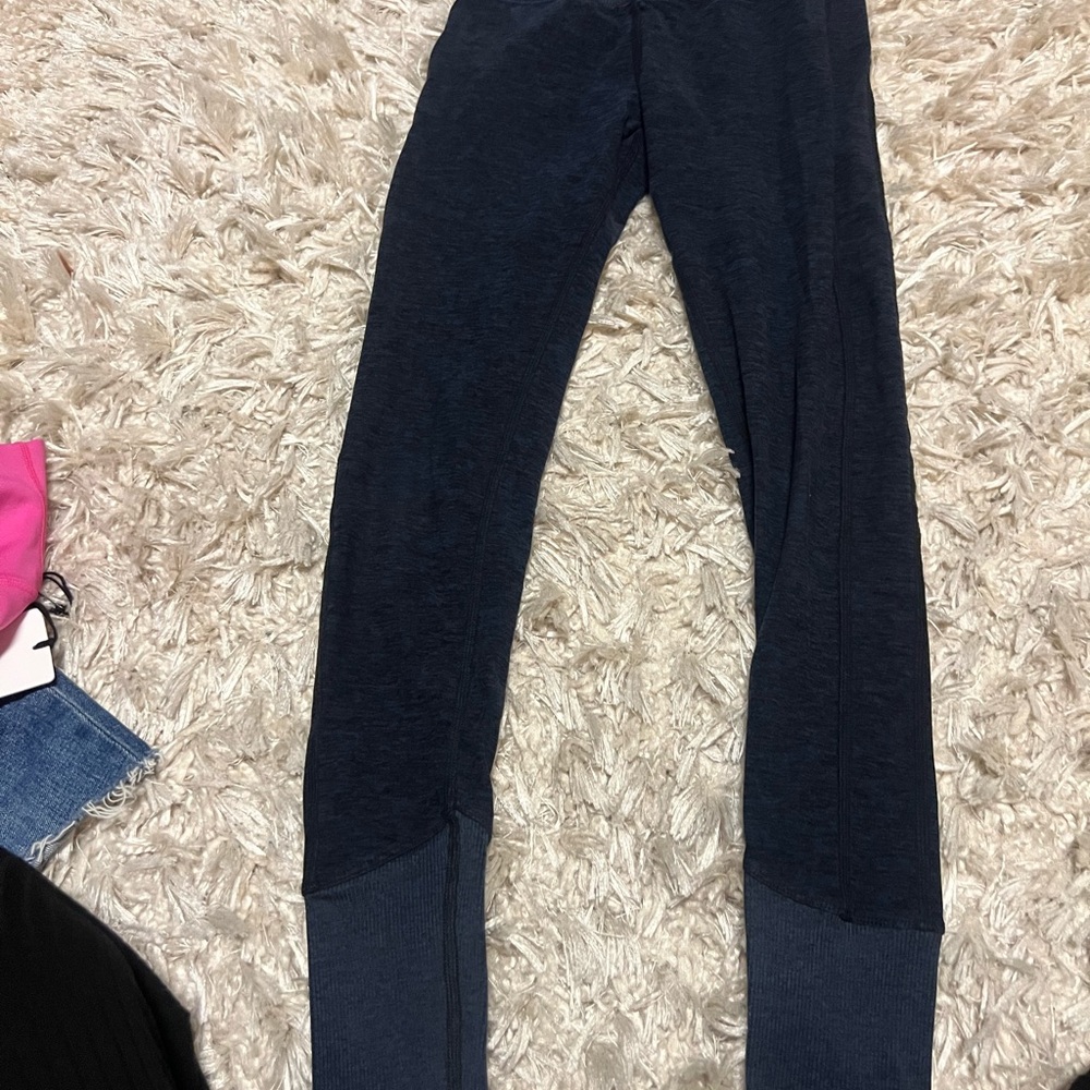 ALO Yoga Navy Leggings